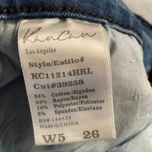 KanCan Skinny Jeans 26/fits like 27 - Picture 6 of 7